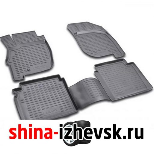 Коврик Autofamily коврик в салон полиуретановый черный для MITSUBISHI Galant IX 2004- в Ижевске